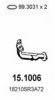 HONDA 18210SR3A73 Exhaust Pipe